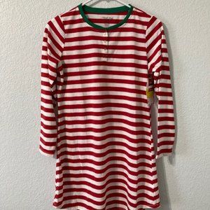 COPY - NWT Striped Gown – Girls Large 14